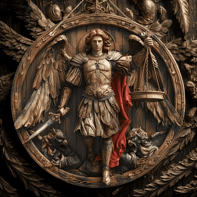 Ángel del Redentor Placa Decorativa