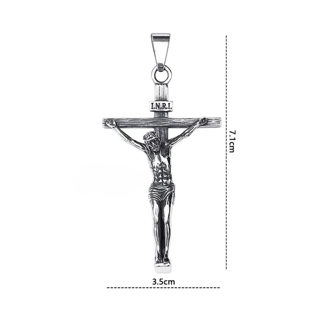 Collar Cruz de Redención Inquebrantable