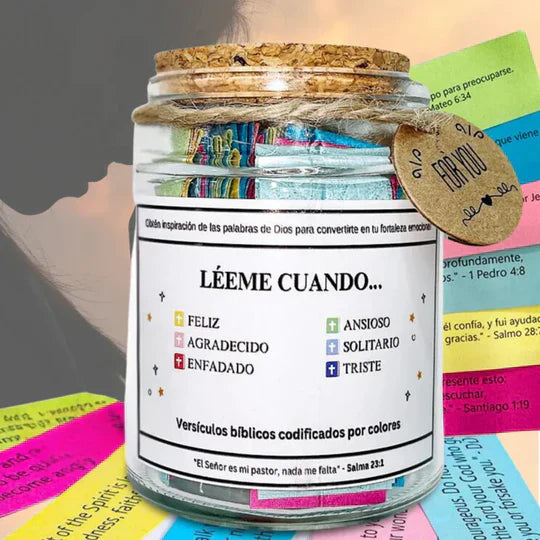 Frasco de Fe Versos Diarios para el Alma