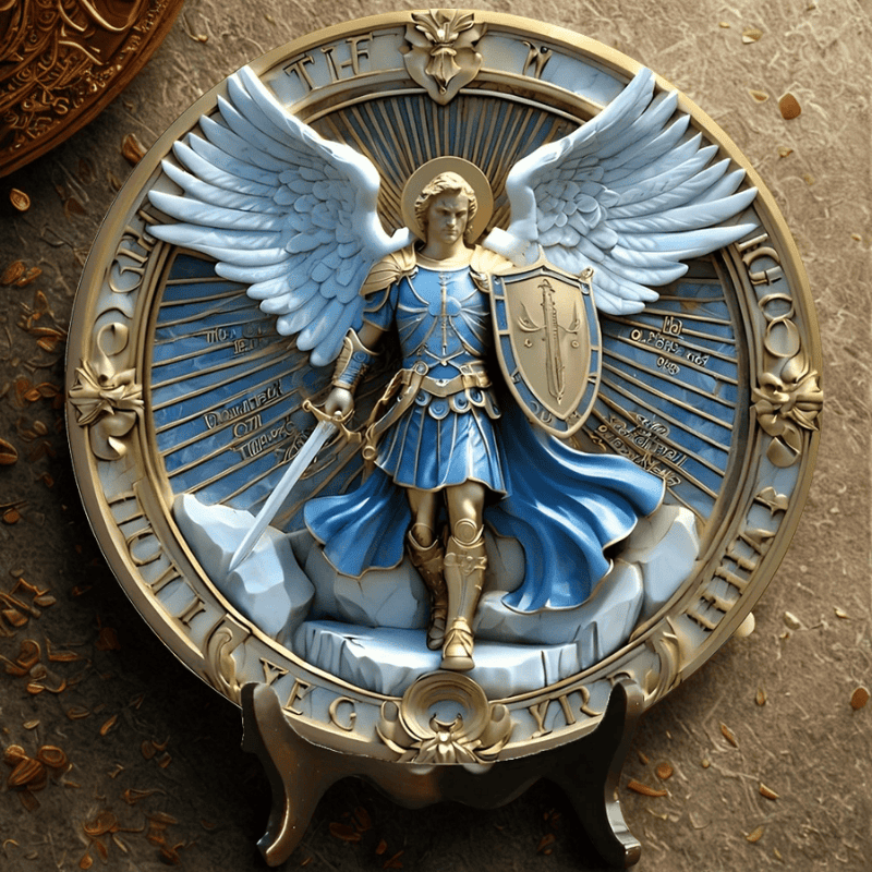 Ángel del Redentor – Placa Decorativa