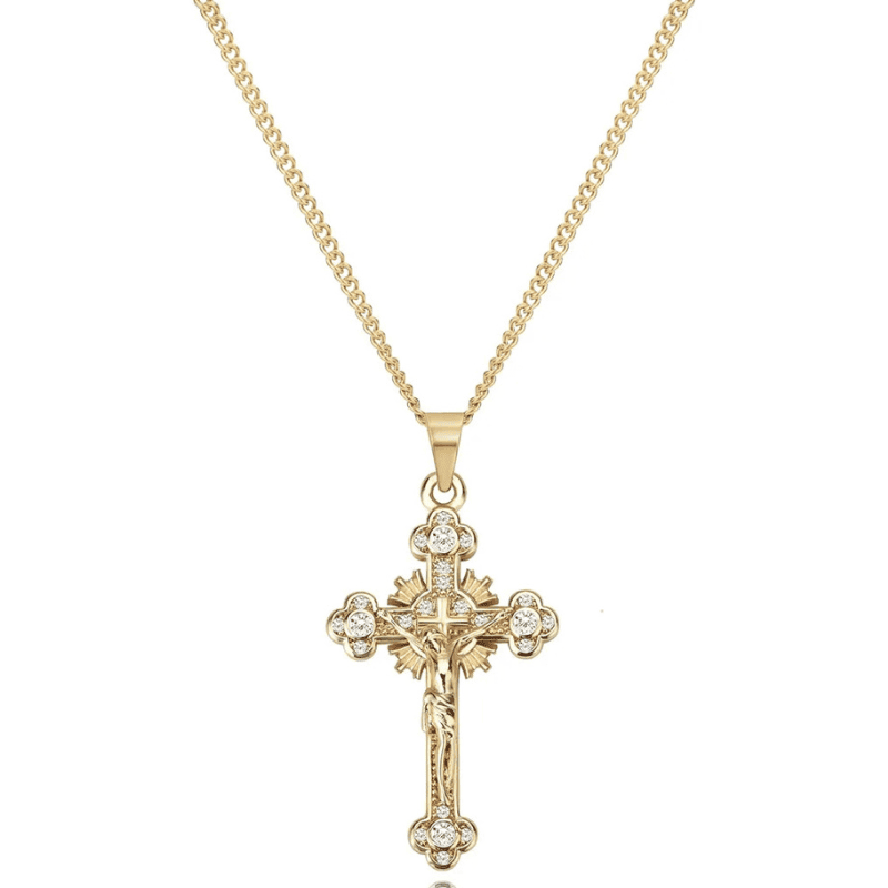 Collar Cruz Radiante