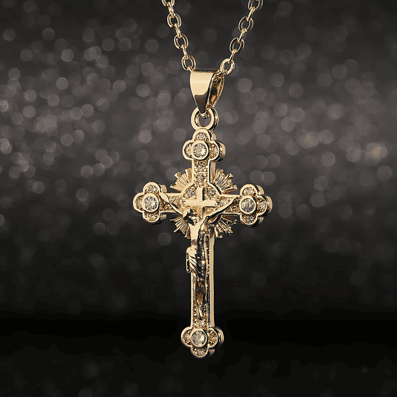 Collar Cruz Radiante