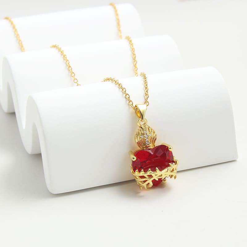 Collar Devoción al Sagrado Corazón