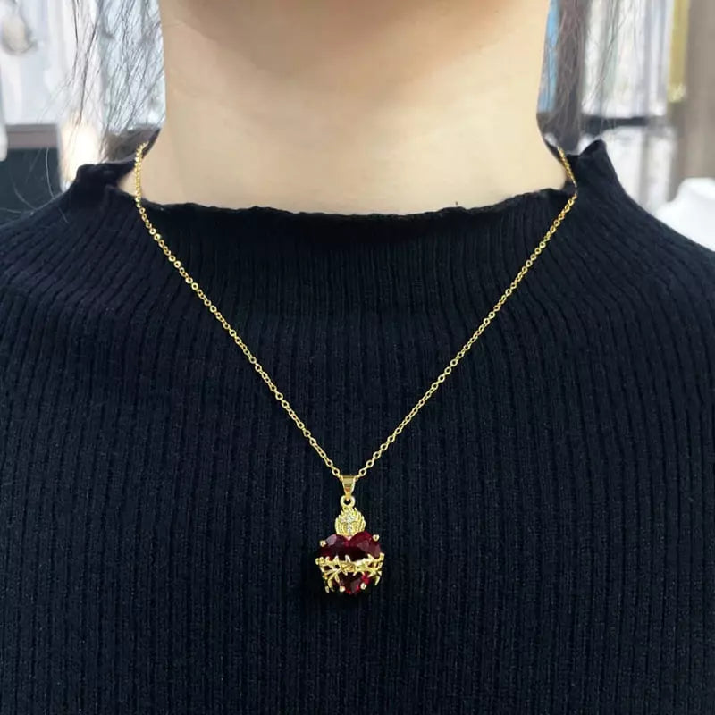 Collar Devoción al Sagrado Corazón