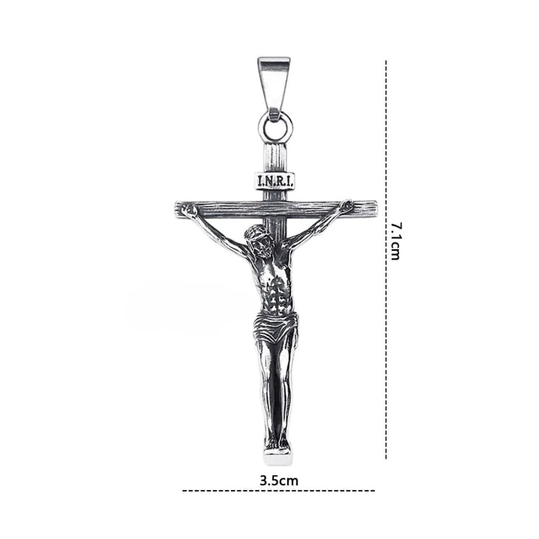 Collar Cruz de Redención Inquebrantable