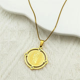 Collar con Medalla Giratoria de San Judas Tadeo