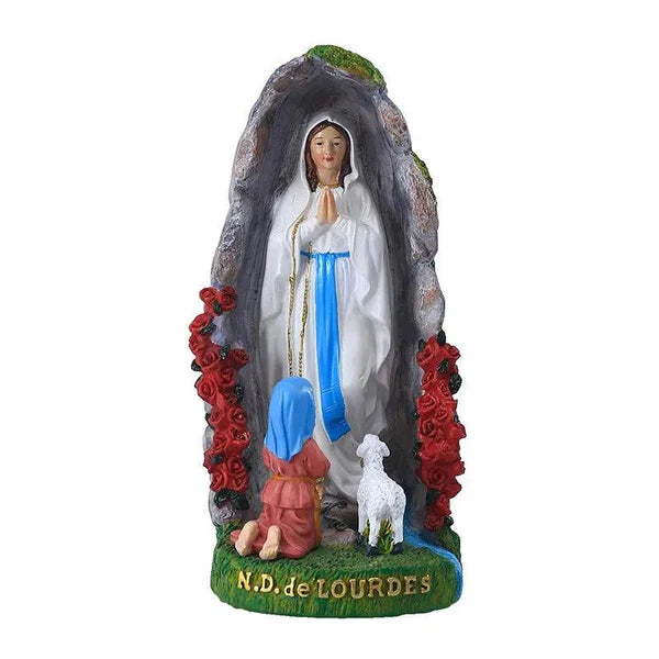 Nuestra Señora de Lourdes – Imagen Sacra de Fe, Paz y Devoción