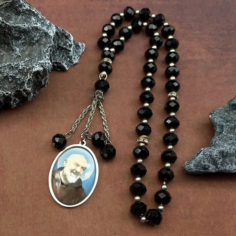 Rosario de Coche San Pío de Pietrelcina